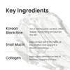 Coxir Black Snail Collagen Toner Korean Hydrating Essence 5.07 Fl.Oz