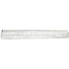 Fendrihan Sturdy Metal Double Tooth Barber Grooming And Dressing Comb 6.8 Inches