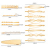 17 Pcs Gold Hair Pin Clip Pearl Bobby Decorative Barrette For Women Wedding