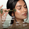 Plantifique Jade Gua Sha Facial Tool And Face Roller Set Giftable Box