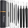 Pimple Popper Tool Kit Boxoyx 10 Pcs Blackhead Remover Comedone Extractor Kit With Box For Quick And Easy Removal Of Pimples Blackheads Zit