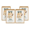 Sof Sweet Almond Moisturizing Bar Soap Coconut Oil And Shea Butter 4Pk