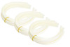 Q Yo Craft Plastic Headbands No Teeth Diy Hair Accessories 30Pc 3 Per 8 12Mm