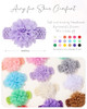 Jollybows 18Pcs Baby Girls Headband Chiffon Flower Soft Stretchy Hair Band