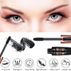 2 Pack Mascara Black Volume And Length Natural Waterproof Smudge Proof 4D Silk Fiber Lash Mascara Long Lasting Adds Length Depth And Glamour