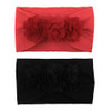 Wzt Stretchy Knot Nylon Baby Headbands For Newborn Baby Girls Infant