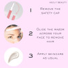 About Face Sonic Beauty Wand Electric Facial Hair Remover And Bonus Eyebrow Shaper Ideal For Shaving Exfoliating And Brow Shaping Epilator