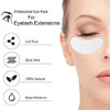 Ocim 100 Pairs Eye Gel Pads Lash Extensions Lint Free Under Hydrogel Eye Patch For Eyelash Extension Tinting