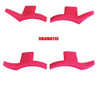 Lassum 2 Pcs Eyeshadow Stencil Models Template Shaper Tool Eye Liner Tail Seal