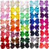 40 Colors Hair Bows For Girls 4.5Inch Grosgrain Ribbon Alligator Hair Clips