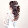 24 Pieces Wedding Hair Comb Rhinestone Hair Pins Bridal Pearl Hair Clips Side Hair Accessories U Shaped Pearl Hair Pins For Brides