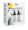Tgin Miracle Repairx Strengthening Shampoo And Conditioner Duo For Curly Coily And Wavy Hair With Biotin And Black Castor Oil Repairs And