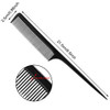 Yaomiao 24 Pcs Rat Tail Combs Bulk Braiding Comb For Woman Parting Combs