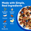 Nutrail Nut Granola Cereal Blueberry Cinnamon No Sugar Added Keto Low Carb Gluten Free Grain Free Healthy Breakfast 8 Oz. 1 Count