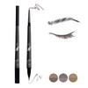Music Flower 2 In 1 Microblading Eyebrow Pencil Tint 1.5Mm Pen Waterproof 24H Long Lasting 3 Dark Grey