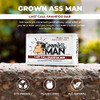 Grown Ass Man Co. Solid Shampoo Bar Rich Lather 3 In 1 Hair Beard And Body Wash Plastic Free And Eco Friendly Natural And Organic Clean For