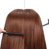 Leinuosen 3 Pcs Triple Teasing Comb Rat Tail Comb Black And Red