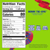 Fruit By The Foot Berry Tie Dye Fruit Snacks 6 Ct 4.5 Oz 8 Pack