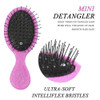 Toddler Detangler Hair Brush Travel Detangling Brushes 3Pcs Women Valentines Day Best Gift Small For Baby Kids Pocket Hairbrush Pro For