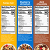 Nutrail Nut Granola Cereal Variety Pack No Sugar Added Keto Low Carb Gluten Free Grain Free Healthy Breakfast 8 Oz. 3 Count