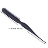 1 Pc Teasing Hair Brush Hair Teasing Comb For Back Combing Lifting And Styling Thin To Create Volume Black