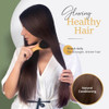 Belula Boar Bristle Hair Brush For Women And Men Detangle Any Type Of Hair