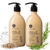 Luseta Bond Repair And Revitalizing Shampoo And Conditioner Set For Chemically Damaged Hair. Deep Moisture To Smooth Frizz And Add Shine.