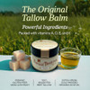 Vintage Tradition Mild Vanilla Grass Fed Tallow Balm All Purpose 2 Oz