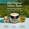 Vintage Tradition Citrus Oil Grass Fed Tallow Balm All Purpose 2 Oz