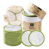 Greenzla Reusable Makeup Remover Pads 20 Pack Bamboo Cotton Rounds