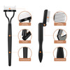 Boao 4 Pcs Folding Eyelash Comb Lash Separator Eyebrow Brush For Makeup