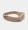 Huachi Headbands For Women Twist Knotted Women Head Bands Boho Stretchy Hair Bands Non Slip For Girls Criss Cross Turban Plain Headwrap Yoga