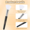 Lormay Soft Silicone Face Mask Brush 2 Pcs