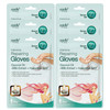 Epielle Intensive Repairing Hand Mask 6 Pairs Soften With Coconut Oil And Milk Extract Deep Moisturizing Gloves For Dry Rough Skin Self Care