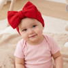 Kidocheese Big Bows Baby Girl Headbands With Bows Elastics Nylon Hairbands Oversized Head Wraps Large Hair Bow Hair Accessories For Baby