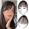 Bangs Hair Clip In Bangs 100 Percent Real Human Hair Extensions Wispy Bangs Clip On Air Bangs For Women Hairpieces Curved Bangs For Daily