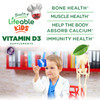 Lifeable Kids Vitamin D Gummies | Vitamin D3 1000iu | Great Tasting Vitamin D3 Gummies | D3 Vitamin for Strong Healthy Bones and Immune Support | Vit