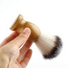 Anbbas Shaving Brush Set For Men 3In1 Vegan Style Synthetic Badger Hair Shaving Brushes Stainless Steel Shaving Stand Plus Bowl Perfect For