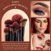 Jessup Makeup Brushes Set Professional Vegan Face And Eye Brushes 21Pcs T271