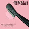 Japonesque Eyebrow Razor With Ultra Sharp Stainless Steel Blades For Removal Of Facial Hair On Women.