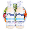 Yo Mama S Foods Keto Friendly Ranch Salad Dressing And Dip Pack Of 2 Dairy Free Gluten Free Low Sodium And All Natural