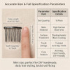 10 Pcs Metal Wire Hair Clips And Barrettes 10 Teeth 4Cm Twist Bridal Combs Veil Hair Pins For Wedding Party Bulk Pack For Women And Girls
