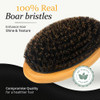 Belula 100 Percent Boar Bristle Hair Brush Set For Men Thin Normal To Short Hair