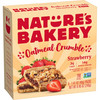 Nature S Bakery Oatmeal Crumble Bars Strawberry Real Fruit Vegan Non Gmo Breakfast Bar 1 Box With 6 Bars 6 Count