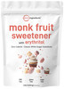 Monk Fruit Sweetener With Erythritol Granules 4 Pounds No After Taste 1 1 White Sugar Substitute Keto Diet Friendly Zero Calorie Natural