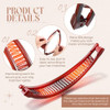 Willbond 6 Pcs Banana Clip Hair Clincher Combs Brown White Black