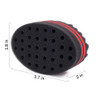 Magic Barber Sponge Twist Brush Hair For Wave Dreadlock Coils Afro Curl As Hairs Care Tool 2.8 In Hole Diameter Suitable For Curly Hair 1