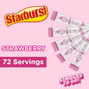 Singles To Go Starburst Water Drink Mix All Pink Strawberry 72 Packets