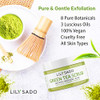Lily Sado Matcha Made In Heaven Sugar Facial Scrub Best Daily Facial Exfoliating Cleanser For Women And Men Vegan Face Wash Exfoliates Skin