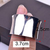2 Pieces Metal Cuff Ponytail Holder Hair Cuff Elastic Hair Band Rope Hair Ties For Women Girls Golden And Silver